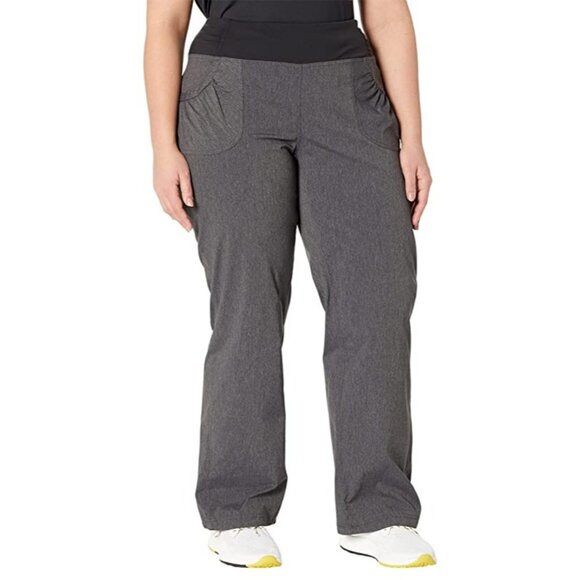 PrAna Summit Pant Charcoal Heather Plus Size Womens 3X Regular Stretch Standard - Picture 1 of 2